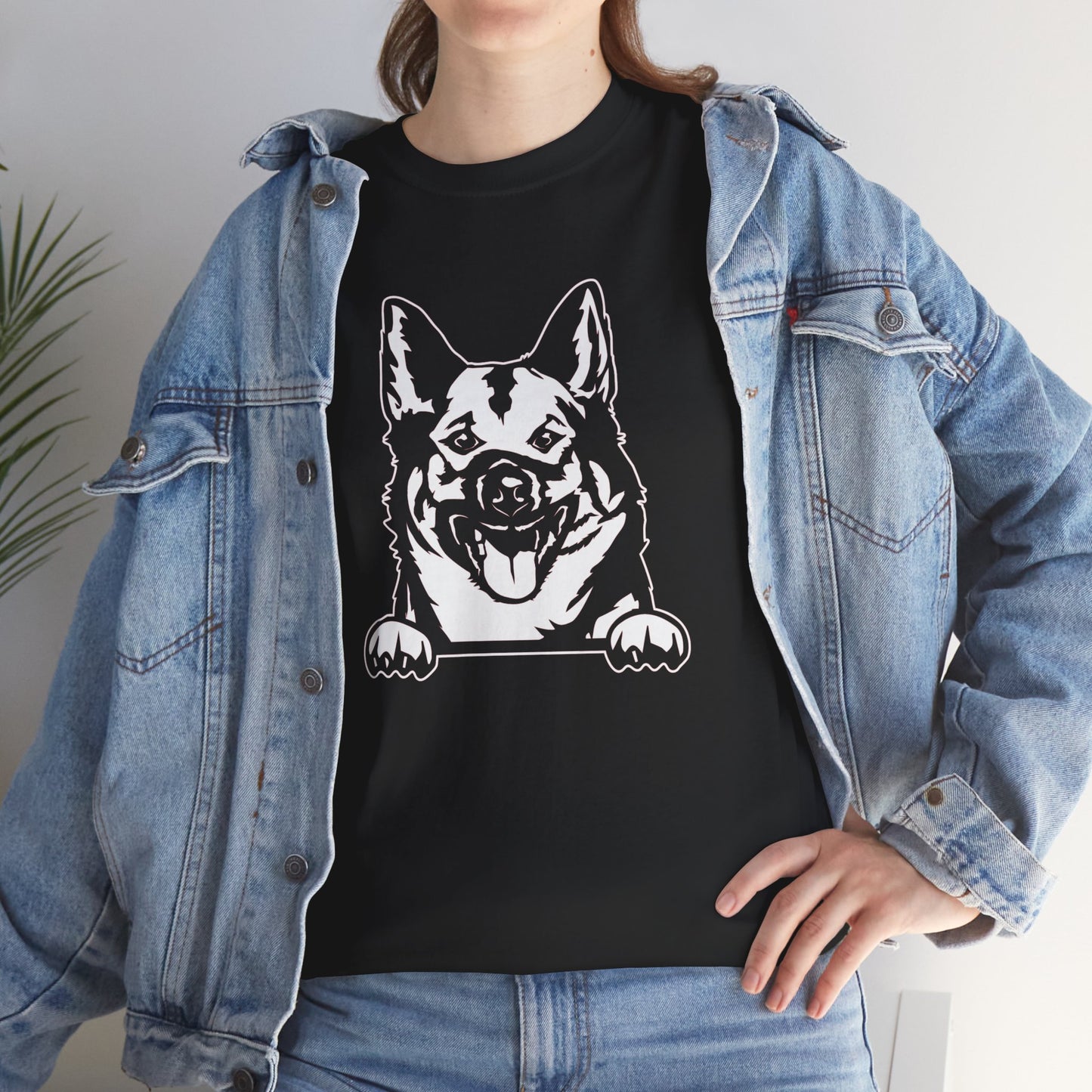 T-Shirt Unisex - Norwegischer Elchhund 1