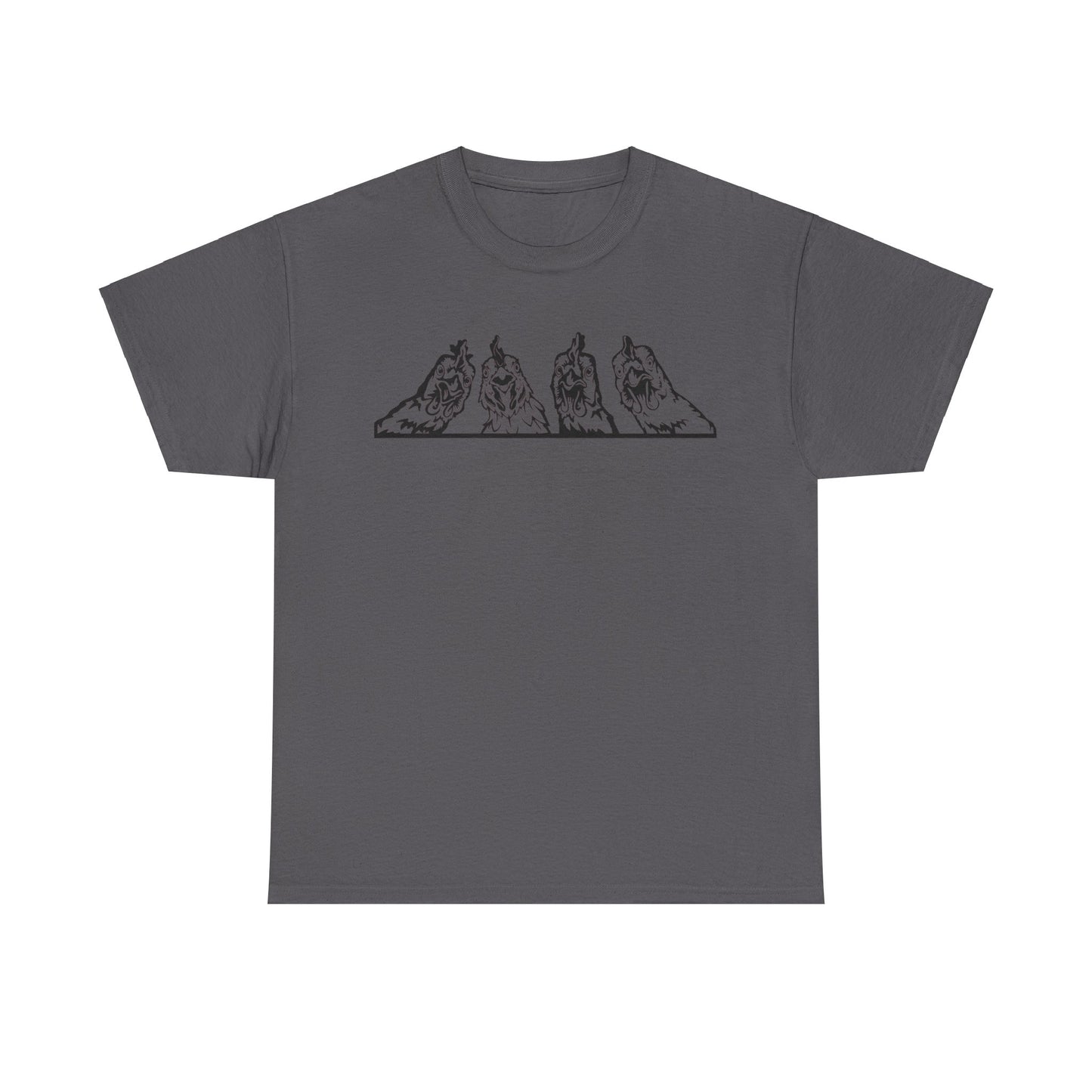 T-Shirt Unisex - Huhn Neugierig 2