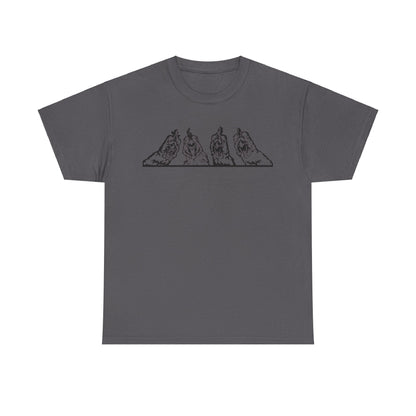 T-Shirt Unisex - Huhn Neugierig 2