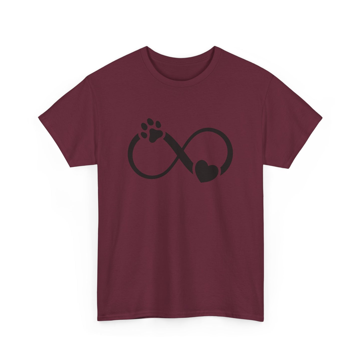 T-Shirt Unisex - Hundepfote mit Herz 3