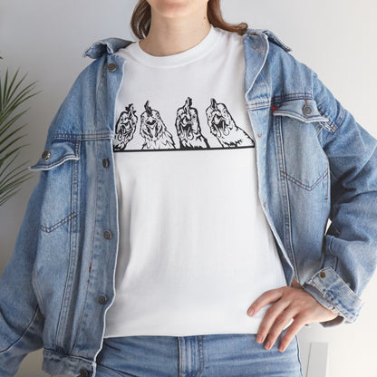 T-Shirt Unisex - Huhn Neugierig 2