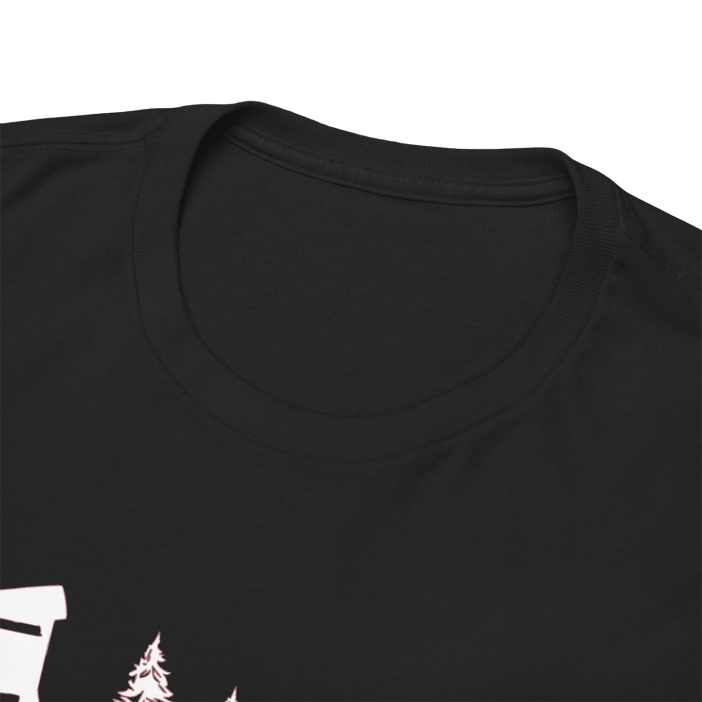 T-Shirt Unisex - Hochsitz im Wald - Damwild