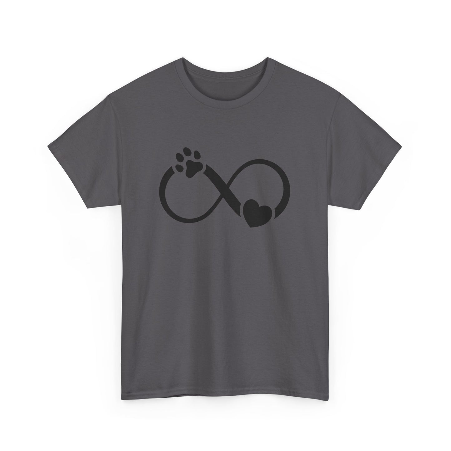 T-Shirt Unisex - Hundepfote mit Herz 3