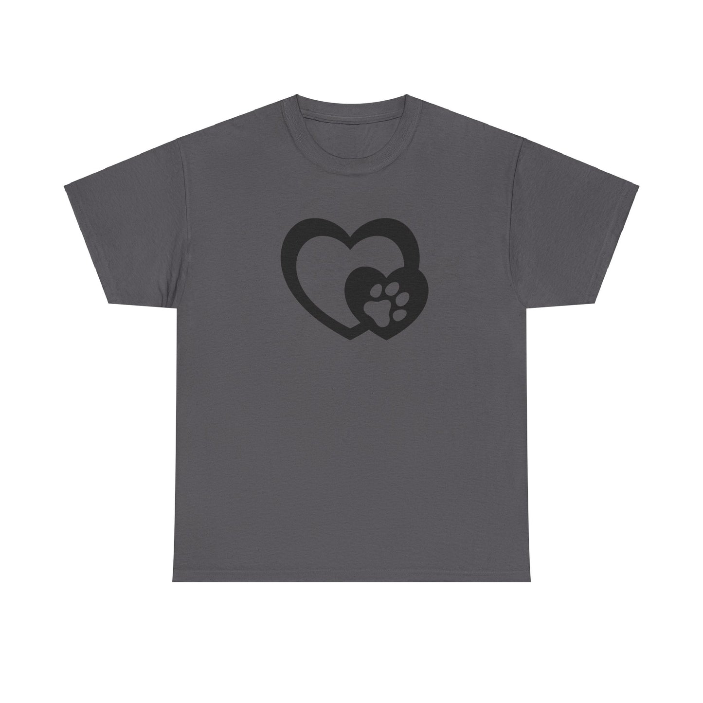 T-Shirt Unisex - Hundepfote mit Herz 5