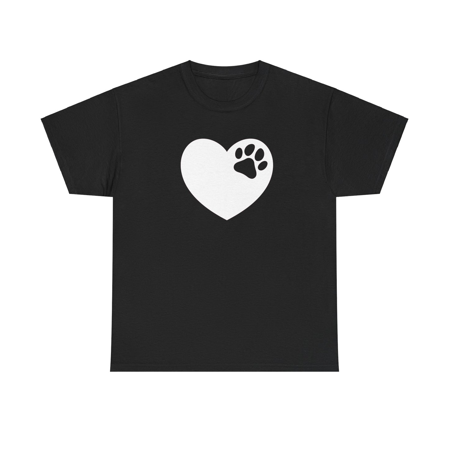 T-Shirt Unisex - Hundepfote mit Herz 6