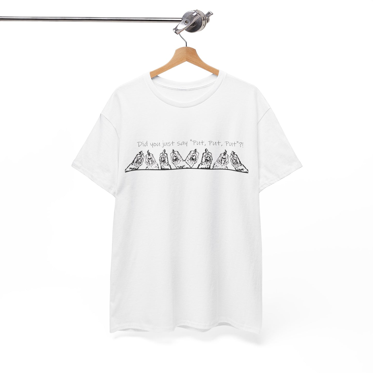 T-Shirt Unisex - Huhn Neugierig 1