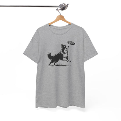 T-Shirt Unisex - Border Collie Frisbee