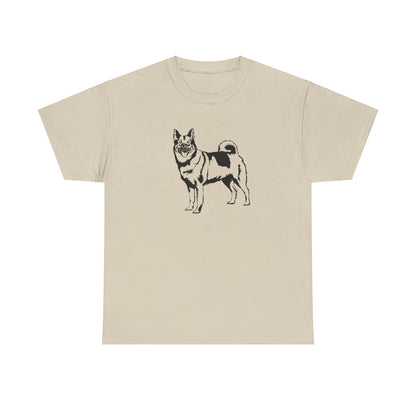T-Shirt Unisex - Norwegischer Elchhund 2