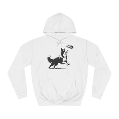 Hoodie Unisex - Border Collie Frisbee