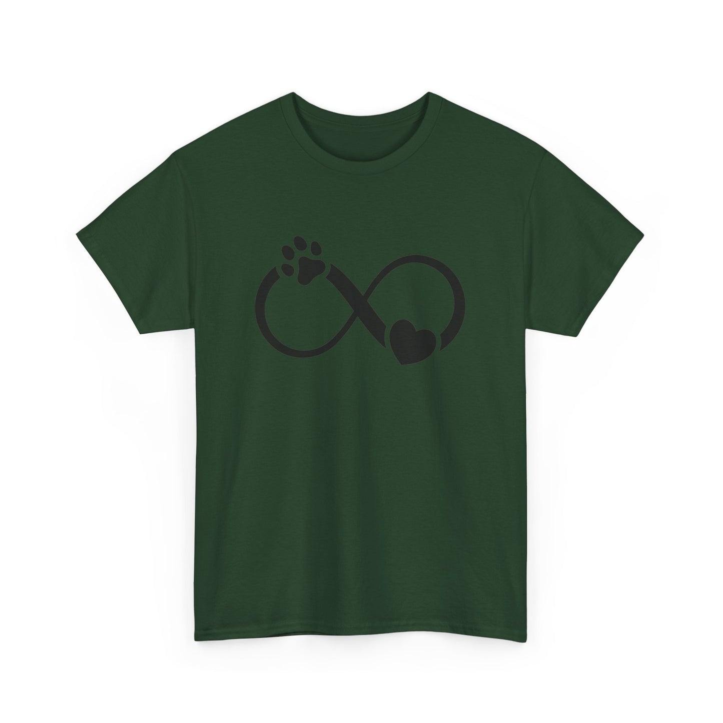 T-Shirt Unisex - Hundepfote mit Herz 3