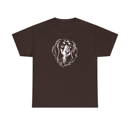 T-Shirt Unisex - Dackel Langhaar 2