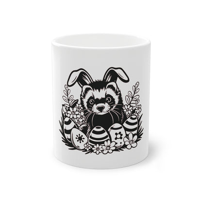 Tasse - Frettchen Ostern