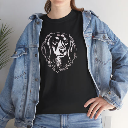 T-Shirt Unisex - Dackel Langhaar 2