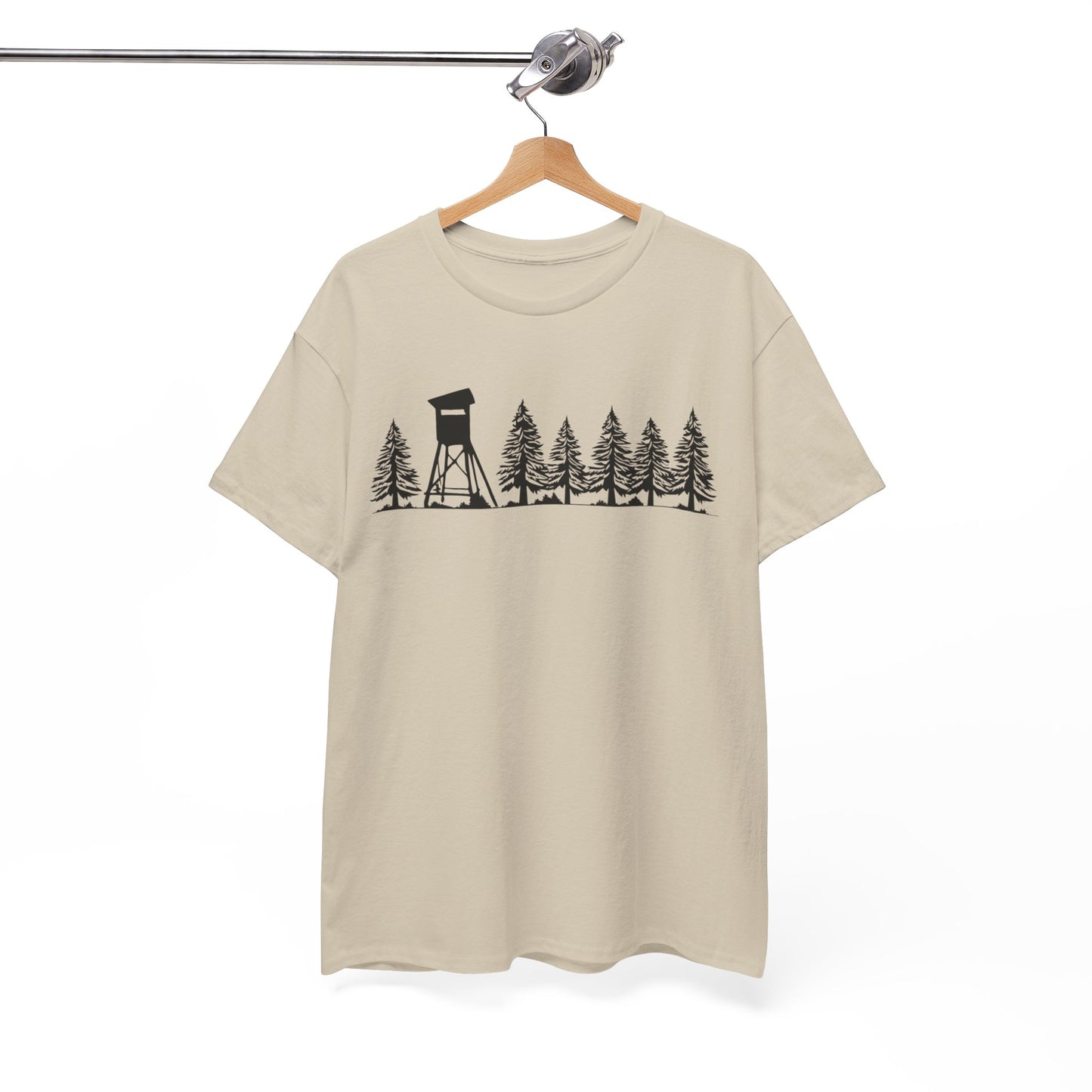 T-Shirt Unisex - Hochsitz im Wald