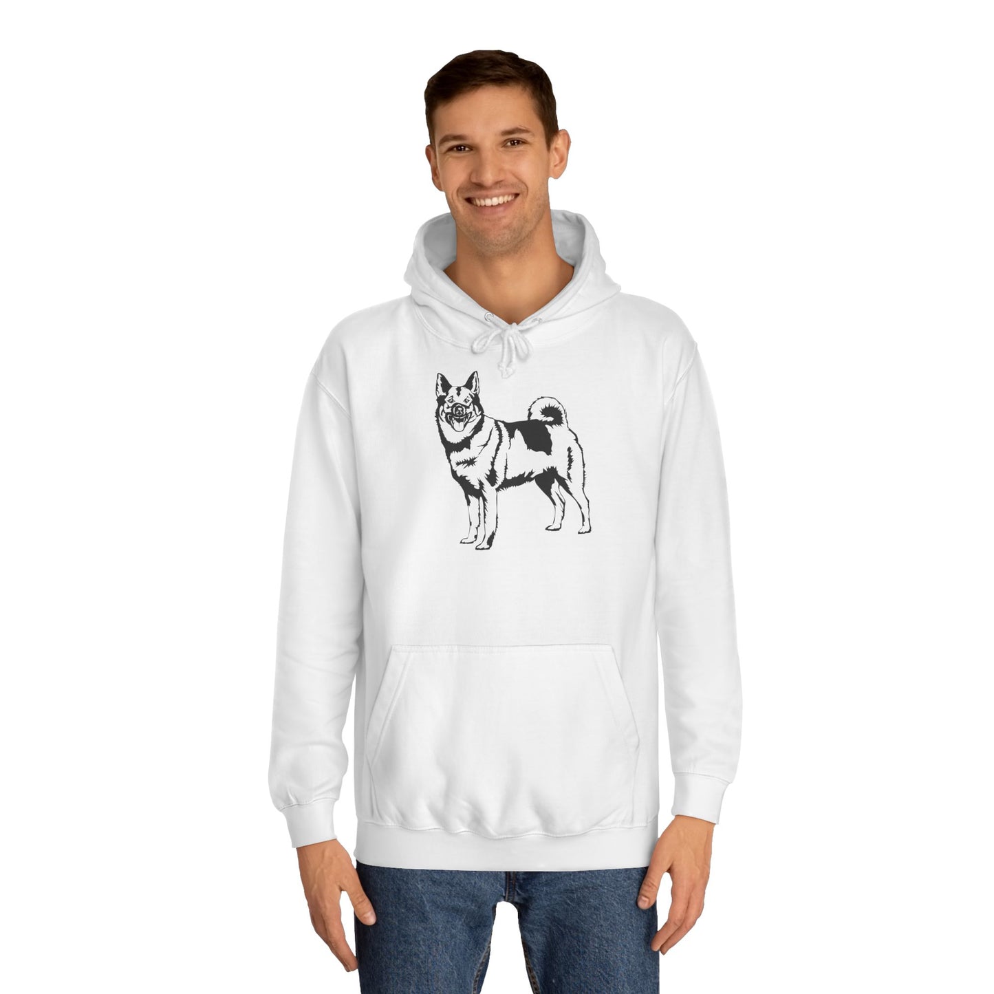Hoodie Unisex - Norwegischer Elchhund 2