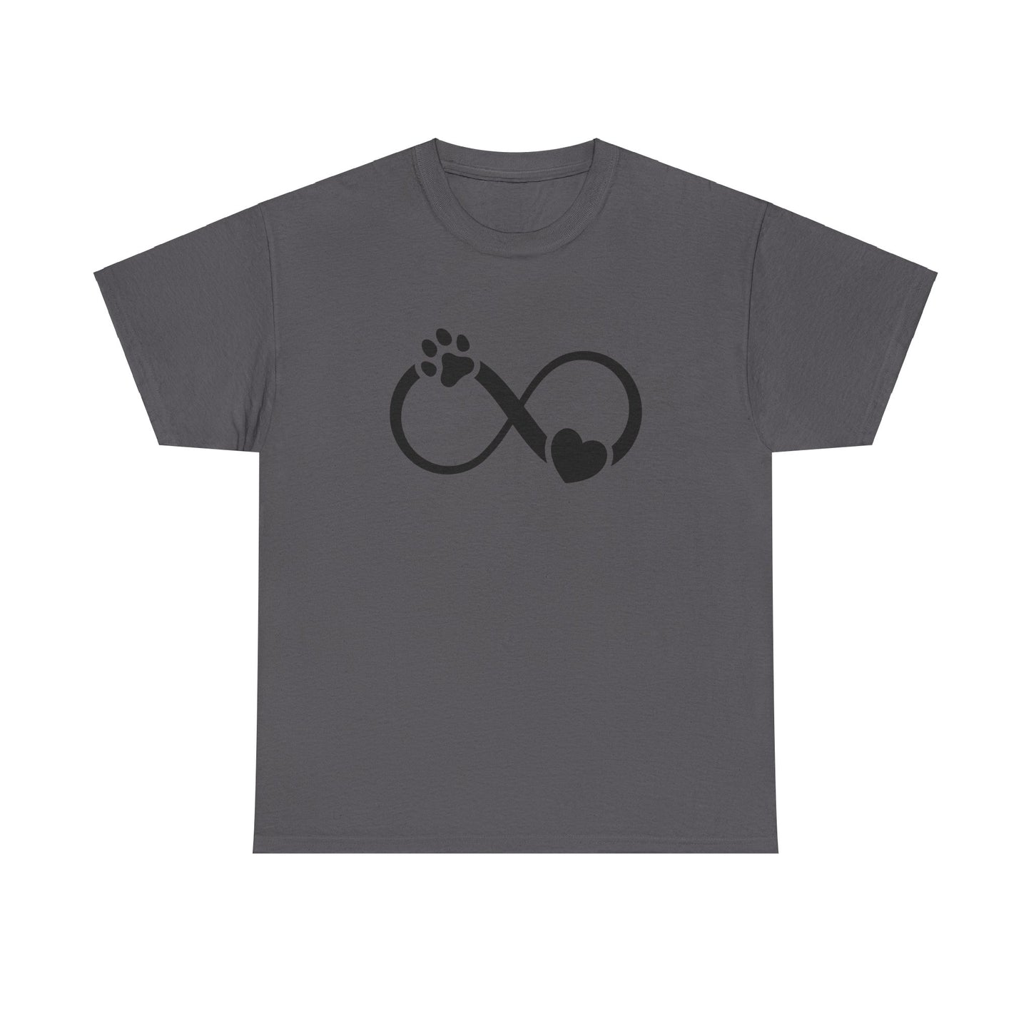 T-Shirt Unisex - Hundepfote mit Herz 3