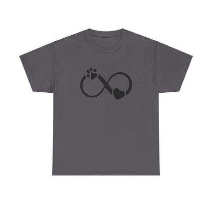 T-Shirt Unisex - Hundepfote mit Herz 3