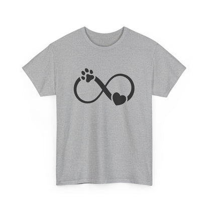 T-Shirt Unisex - Hundepfote mit Herz 3