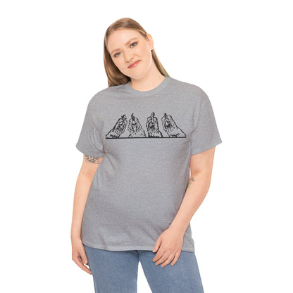 T-Shirt Unisex - Huhn Neugierig 2