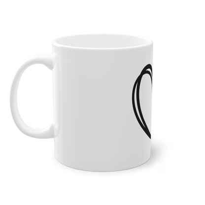 Tasse - Hundepfote mit Herz