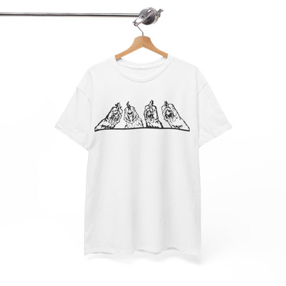 T-Shirt Unisex - Huhn Neugierig 2