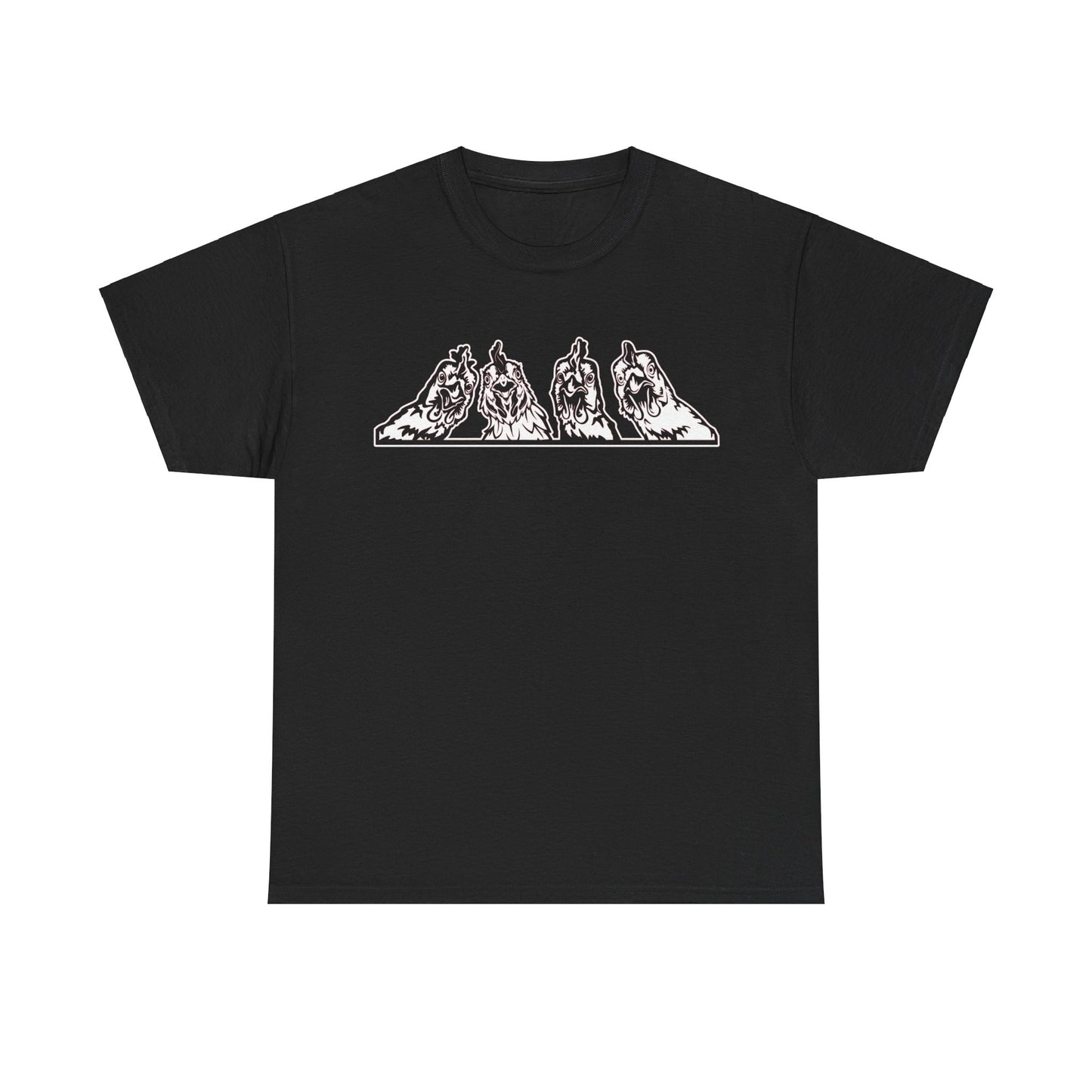T-Shirt Unisex - Huhn Neugierig 2