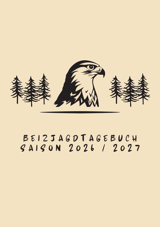 Beizjagdtagebuch - Saison 2026/2027