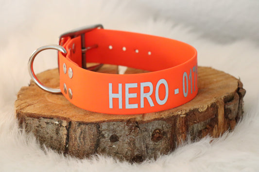 Signalhalsband aus Biothane