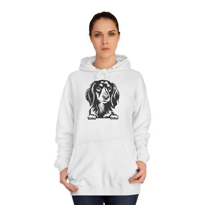 Hoodie Unisex - Dackel Langhaar 1