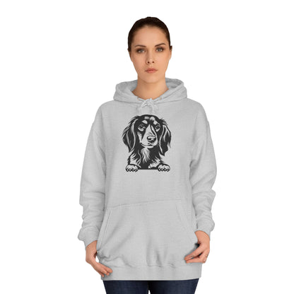 Hoodie Unisex - Dackel Langhaar 1