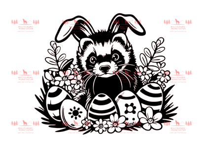 Frettchen Ostern