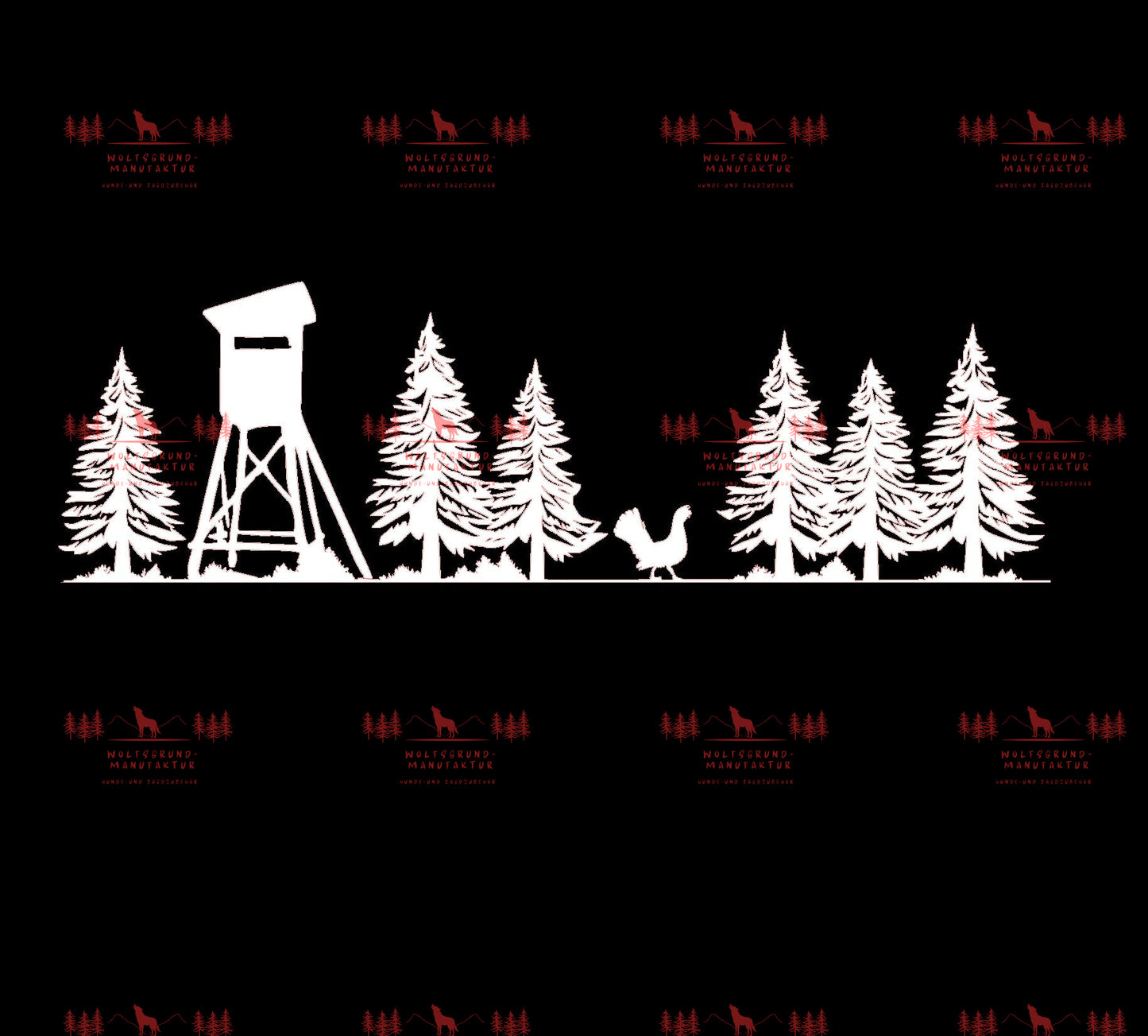 Hochsitz im Wald - Auerhahn