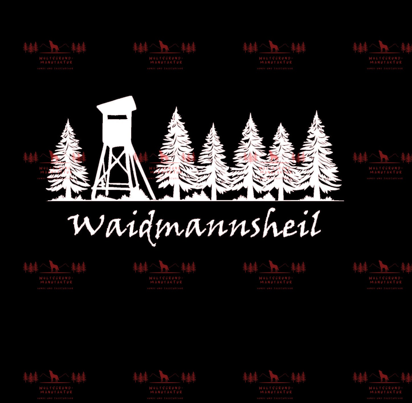 Hochsitz im Wald - Waidmannsheil