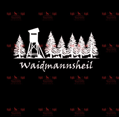 Hochsitz im Wald - Waidmannsheil