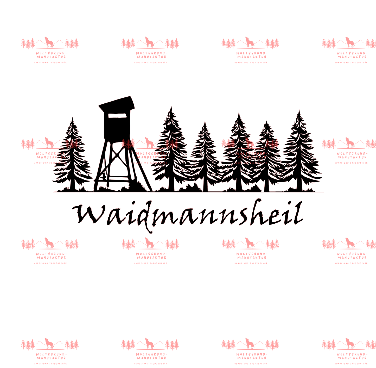 Hochsitz im Wald - Waidmannsheil