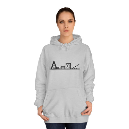 Hoodie Unisex - Agility Obstacles