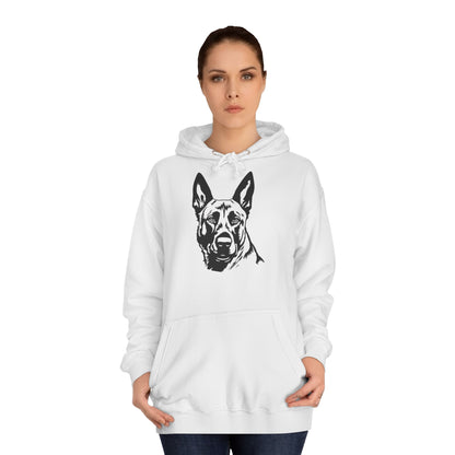 Hoodie Unisex - Belgischer Schäferhund 1