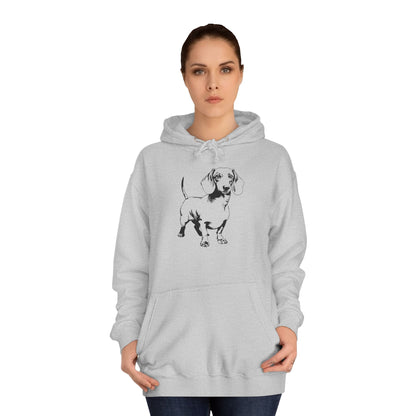 Hoodie Unisex - Dackel Kurzhaar 1