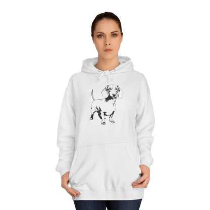 Hoodie Unisex - Dackel Kurzhaar 1