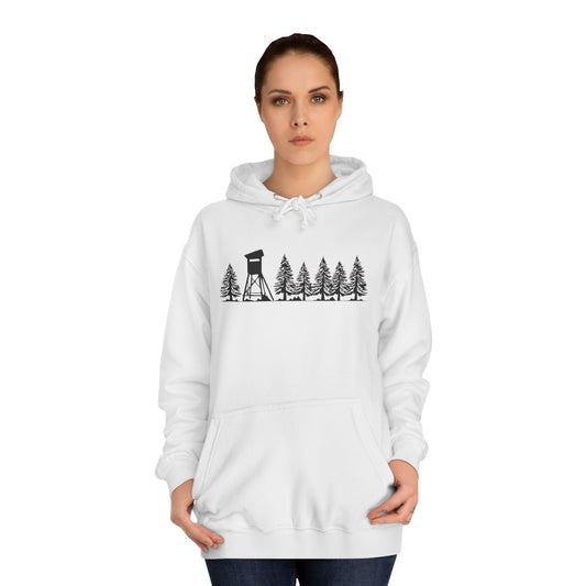 Hoodie Unisex - Hochsitz im Wald