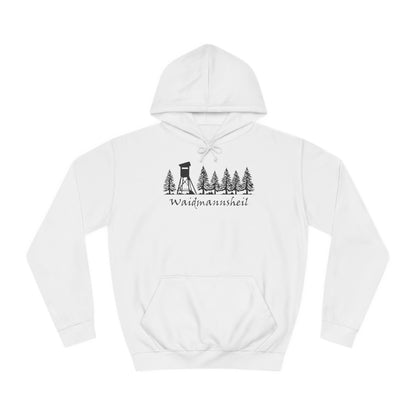 Hoodie Unisex - Hochsitz im Wald - Waidmannsheil