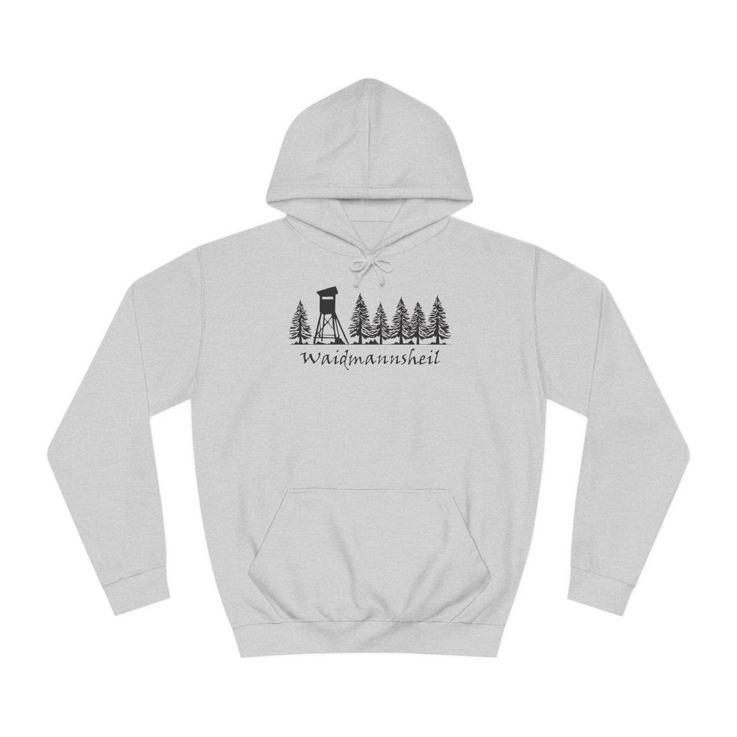 Hoodie Unisex - Hochsitz im Wald - Waidmannsheil
