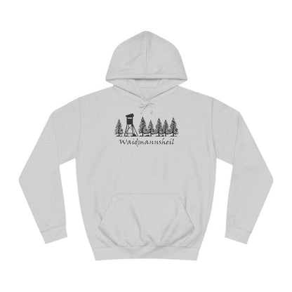 Hoodie Unisex - Hochsitz im Wald - Waidmannsheil