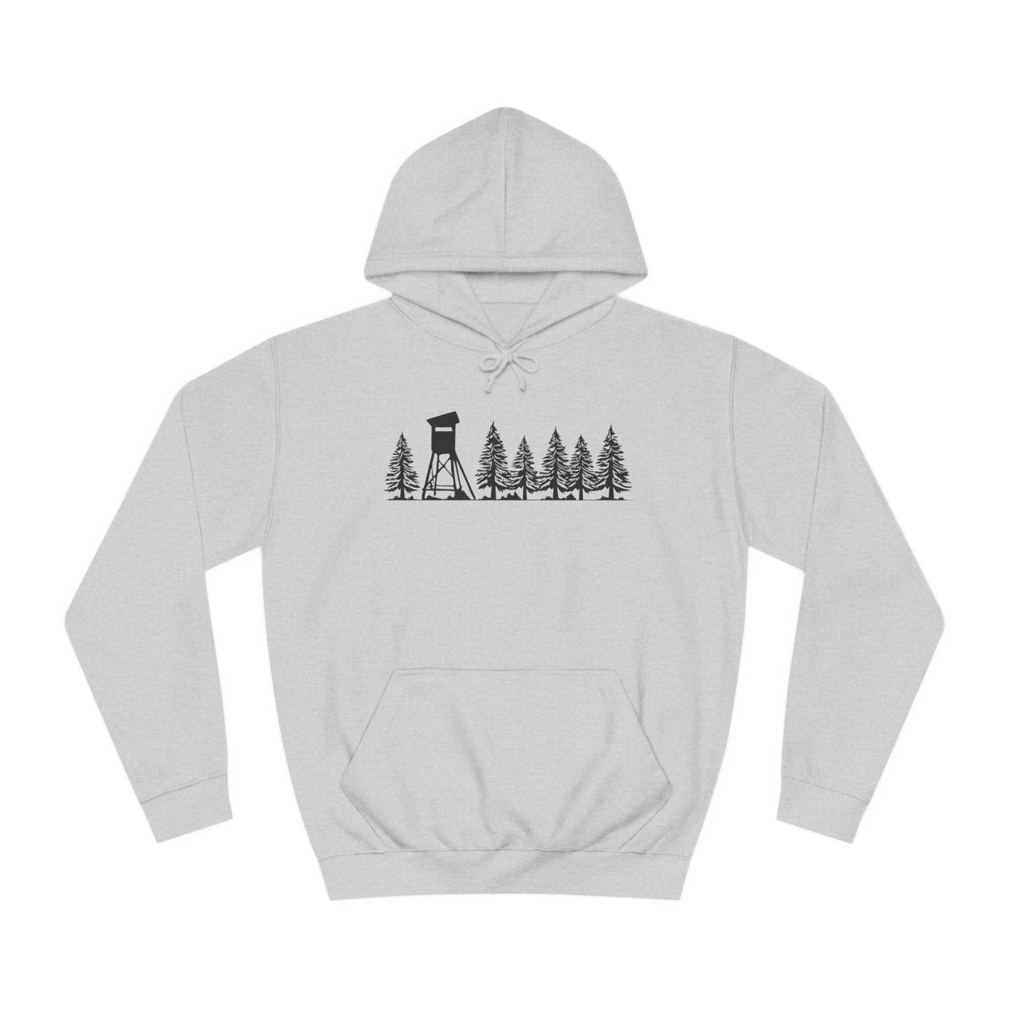 Hoodie Unisex - Hochsitz im Wald