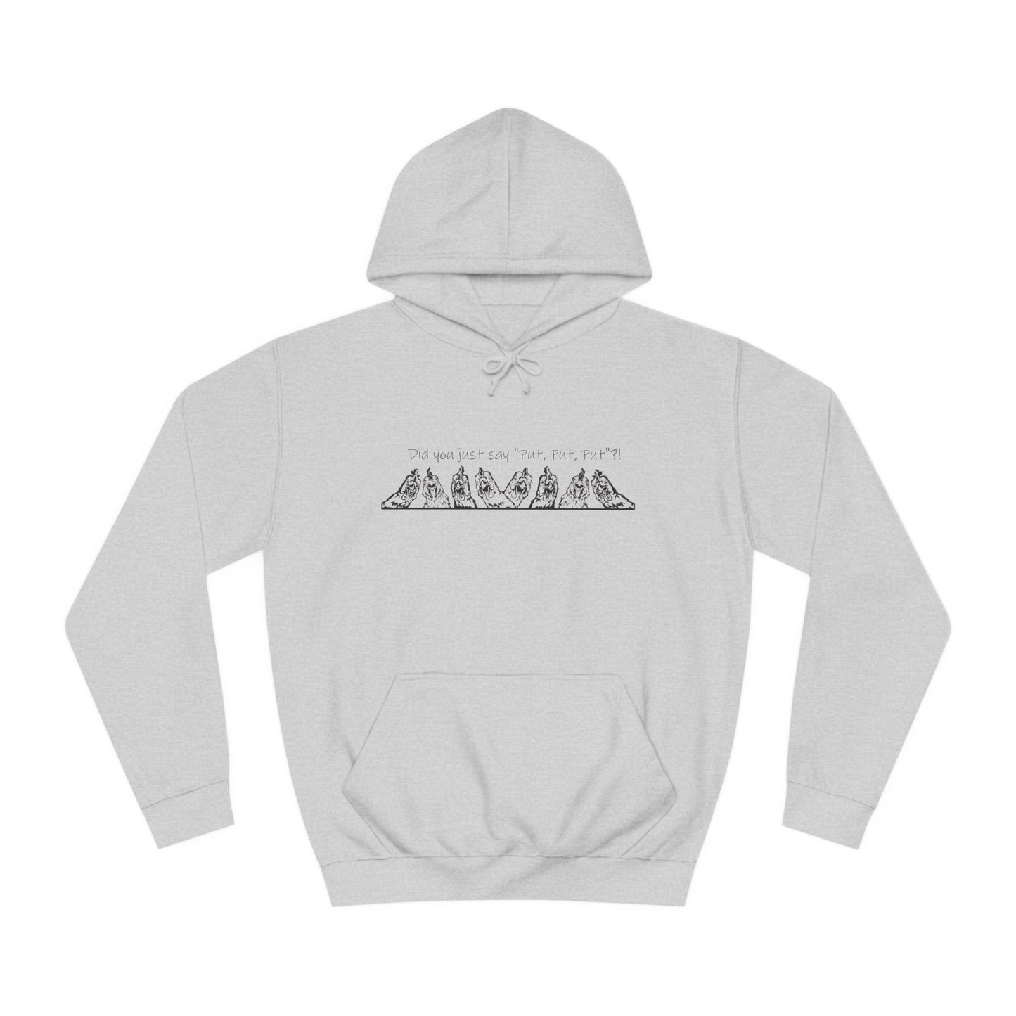 Hoodie Unisex - Huhn Neugierig 1