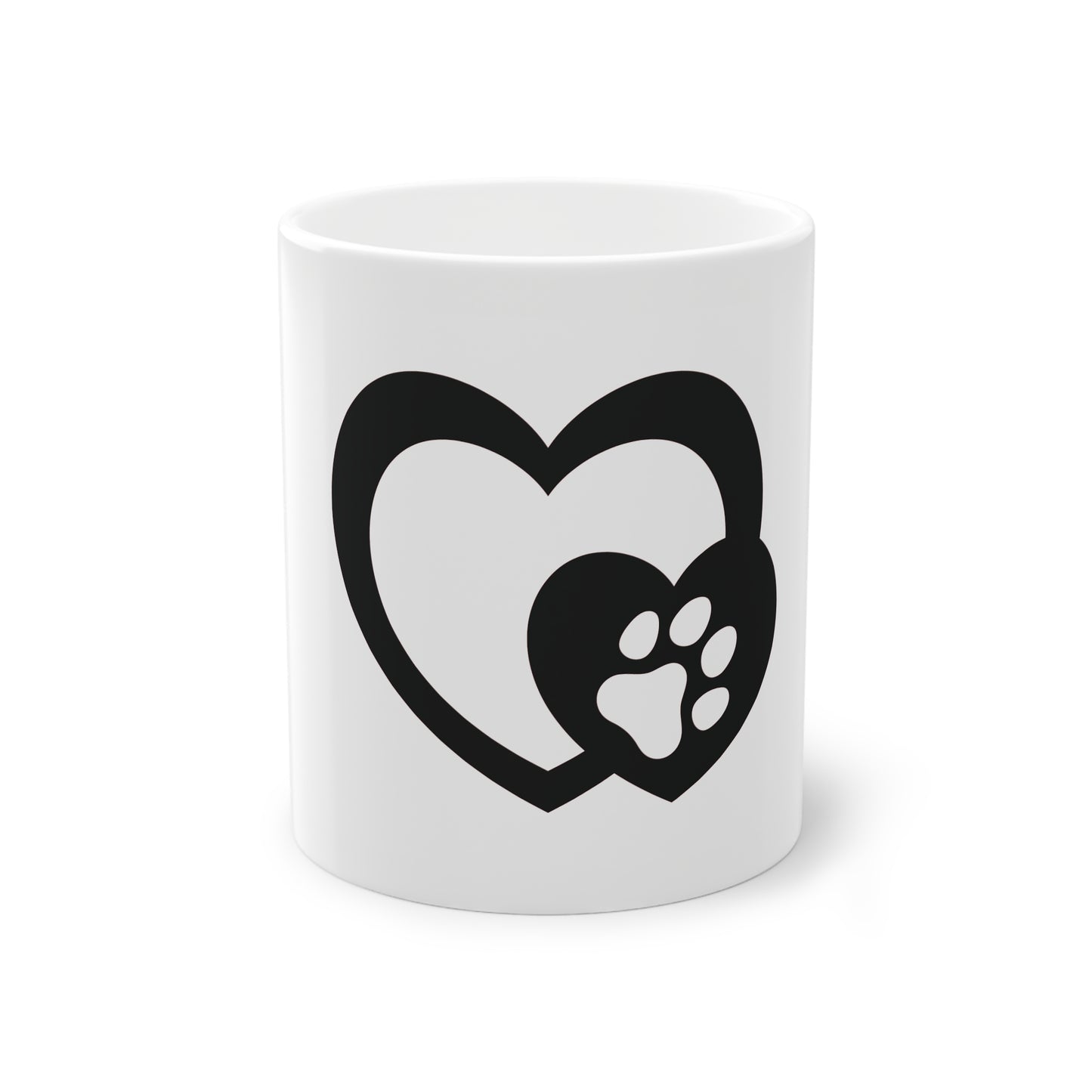 Tasse - Hundepfote mit Herz 5