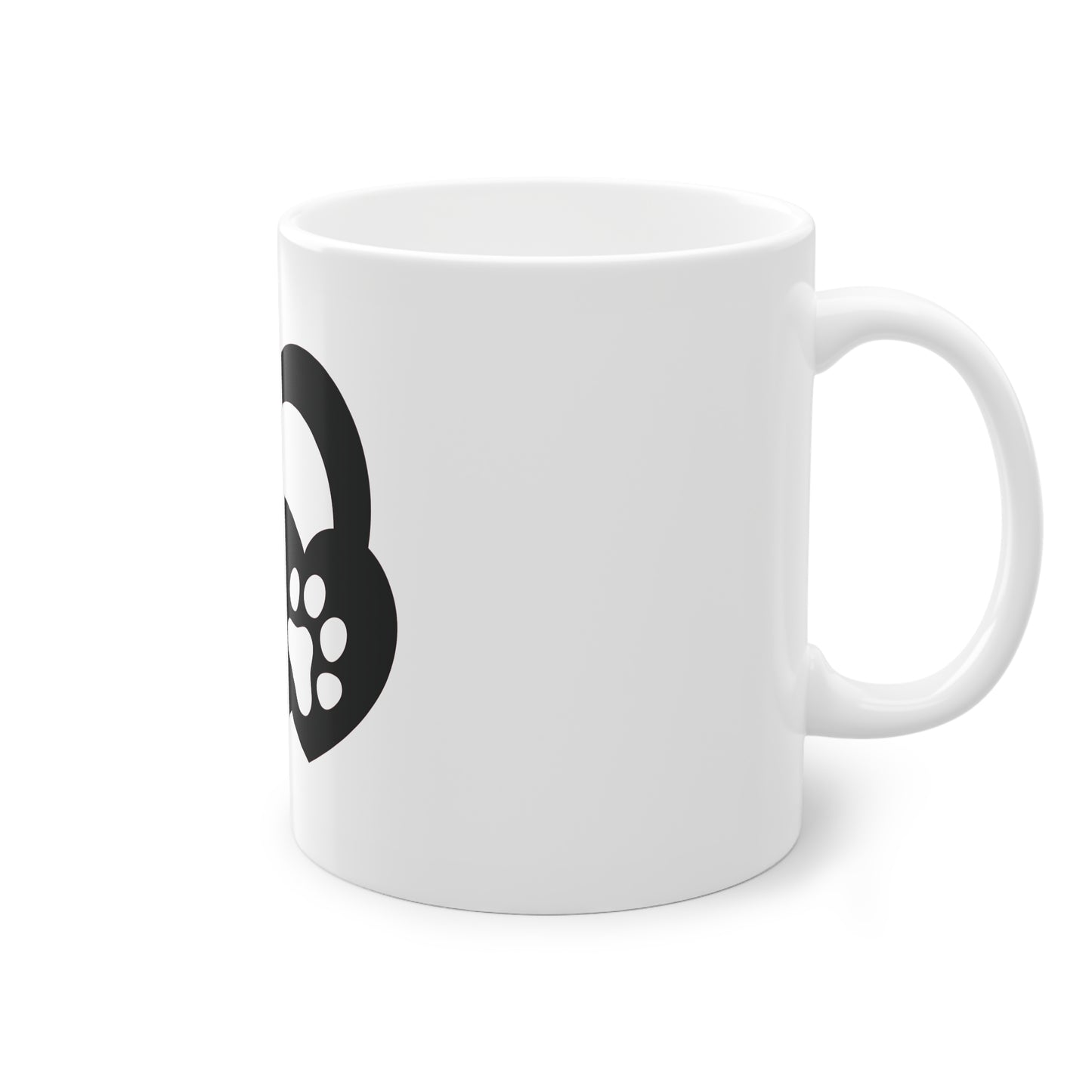 Tasse - Hundepfote mit Herz 5
