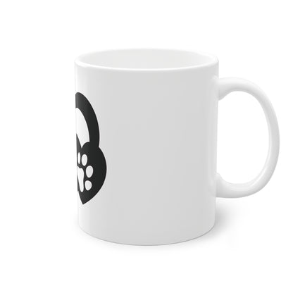 Tasse - Hundepfote mit Herz 5
