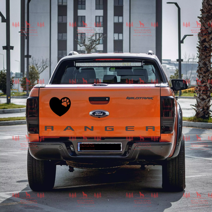 Hundepfote mit Herz 6
