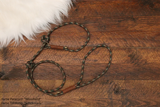 Paracord Leine Zugstopp lautlos